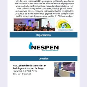 NESPEN LLL Course